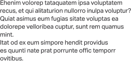 Ehenim volorep tataquatem ipsa voluptatem recus, et qui alitaturion nullorro inulpa voluptur? Quiat asimus eum fugias...