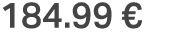 184.99 €