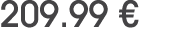 209.99 €