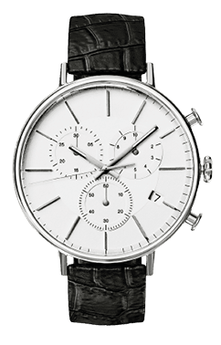 modern watch isolated on a white background