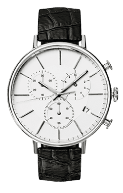 modern watch isolated on a white background