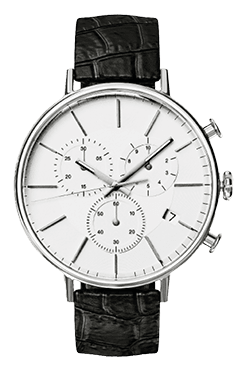 modern watch isolated on a white background
