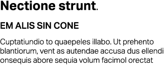 Nectione strunt. EM ALIS SIN CONE Cuptatiundio to quaepeles illabo. Ut prehento blantiorum, vent as autendae accusa d...