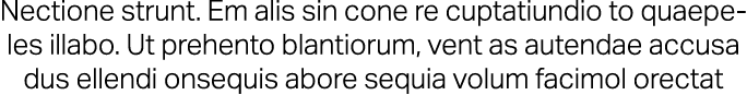 Nectione strunt. Em alis sin cone re cuptatiundio to quaepeles illabo. Ut prehento blantiorum, vent as autendae accus...