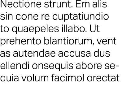 Nectione strunt. Em alis sin cone re cuptatiundio to quaepeles illabo. Ut prehento blantiorum, vent as autendae accus...
