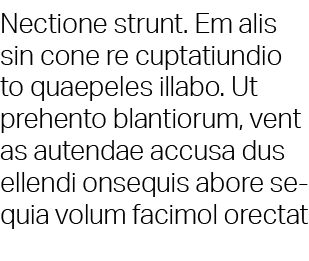 Nectione strunt. Em alis sin cone re cuptatiundio to quaepeles illabo. Ut prehento blantiorum, vent as autendae accus...