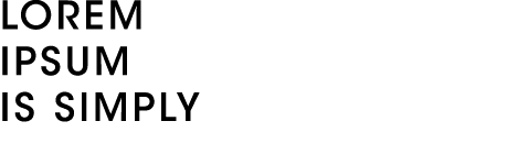 LOREM IPSUM IS SIMPLY