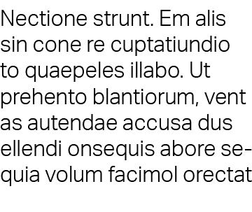 Nectione strunt. Em alis sin cone re cuptatiundio to quaepeles illabo. Ut prehento blantiorum, vent as autendae accus...
