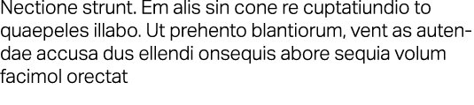 Nectione strunt. Em alis sin cone re cuptatiundio to quaepeles illabo. Ut prehento blantiorum, vent as autendae accus...