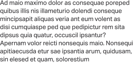 Ad maio maximo dolor as consequae poreped quibus illis nis illameturio dolendi conseque mincipsapit aliquas veria ant...