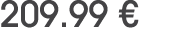 209.99 €