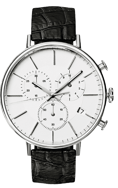 modern watch isolated on a white background