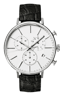 modern watch isolated on a white background